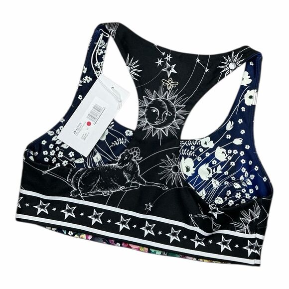 JOHNNY WAS Size Medium Bursting High Waist Sculpting Bell Leggings & Sports Bra - Picture 9 of 10